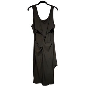 Cut Out Twist Body-con Dress